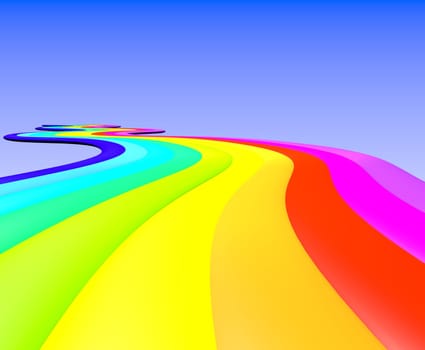the colors of the rainbow