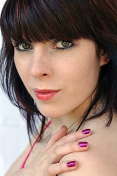 Great pink makeup