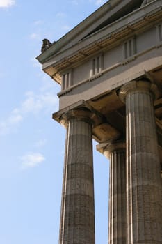 Walhalla - Glory and Hall of Victory on the Danube near Regensburg