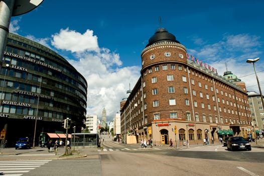 The view of Helsinki taken on August 2011