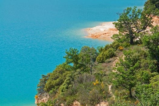 Lac Saint Croix de Verdon in the south of France