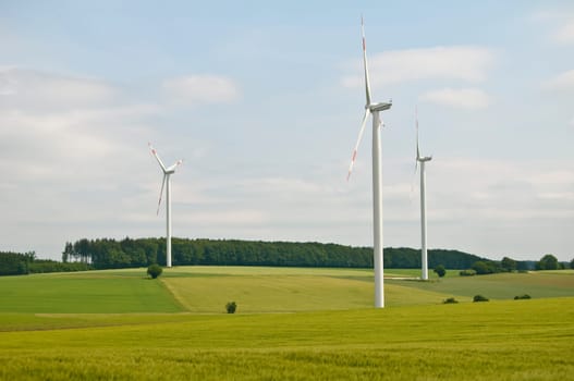 Wind turbines