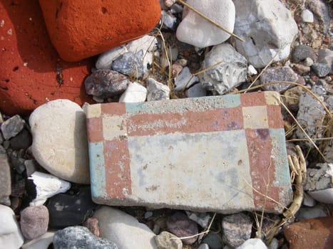 Stones on the beach