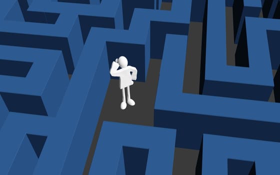 Lost in Maze