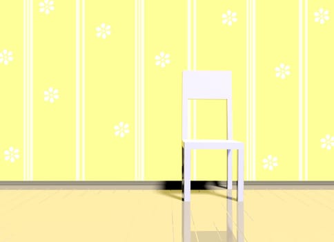 room with table and chairs