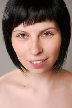 Smiling young woman
