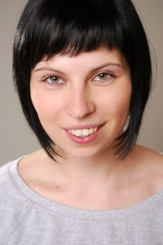 Smiling young woman