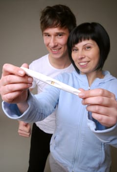 Positive pregnancy test