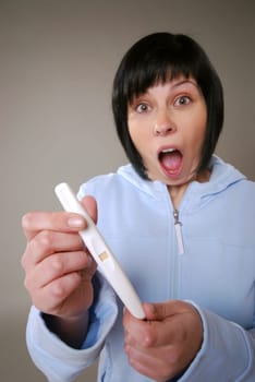 Positive pregnancy test