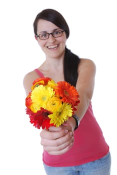 Give flowers