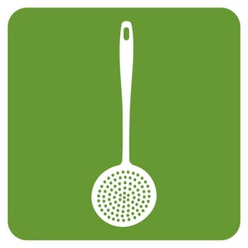 kitchen skimmer icon. Vector file available
