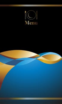 illustration background for food industry, menu, cover