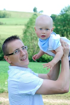 Father and son