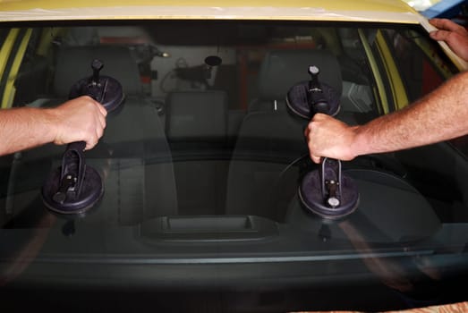 Windshield change