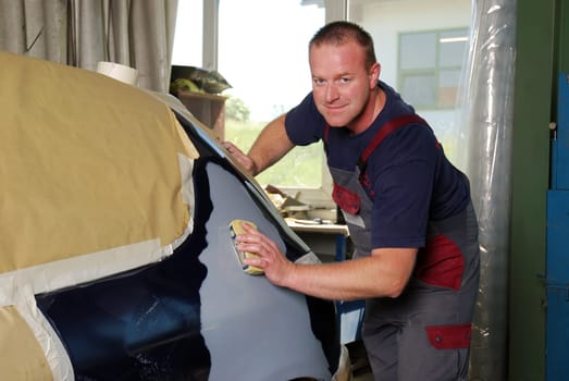Preparation for painting