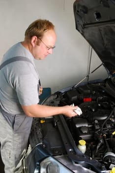 Check the oil level
