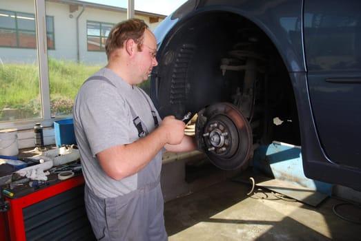 Check the brake