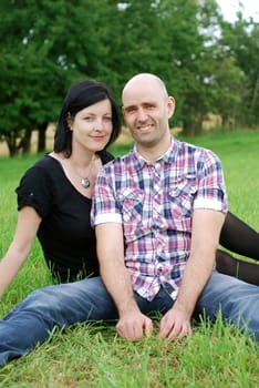 Happy couple