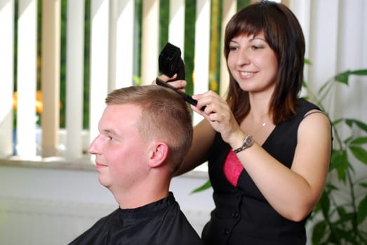 Shaving hair