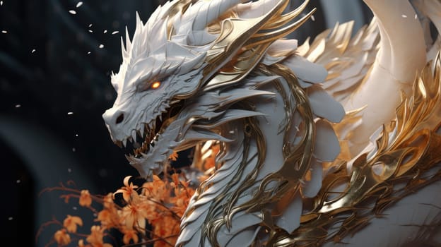 Powerful Epic Legendary Dragon Chines New Year 2024.