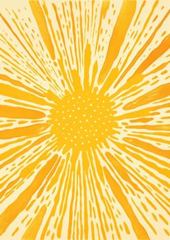 Ray sunbeam shine design abstract illustration retro bright sunburst wallpaper sunny yellow sun orange pattern burst glow light background summer beam