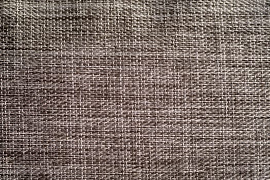 Gray texture of fabric nylon close-up macro. Grey fabric background.