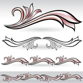 Flora design number nine. Nice design elements for your best creative ideas.