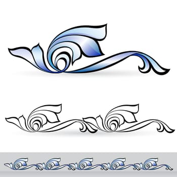 Flora design number five. Nice design elements for your best creative ideas.