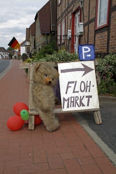 Flea Market Sign
