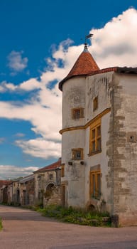 Châtillon sur Saône,Renaissance,Historic Architecture,Alley,France,Lorraine,France,Renaissance Turret