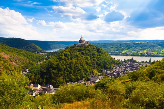 The Marksburg near Braubach am Rhein