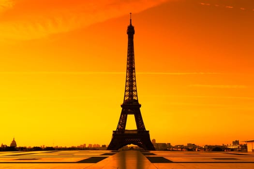 Sunrise in Paris
