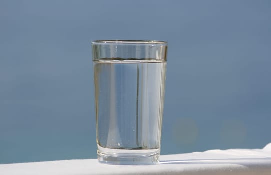 Glass of water