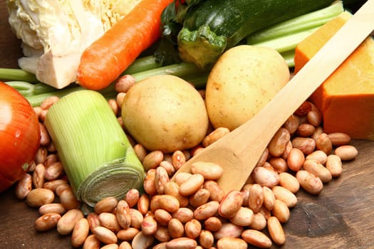 minestrone ingredients