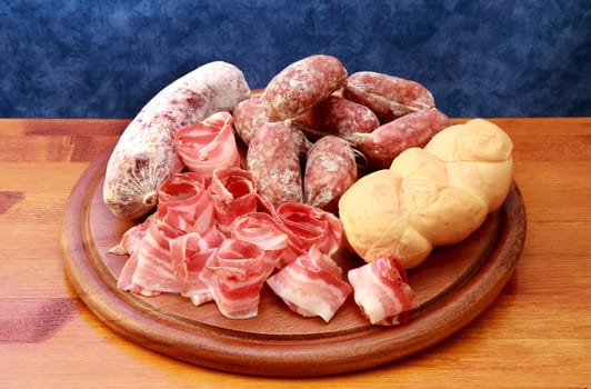 salami and cheese