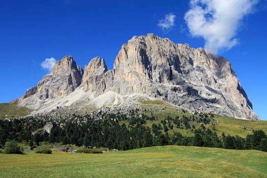 The Sella Group in the Dolomites