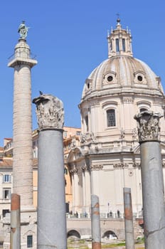 Trajan's Market (Mercati Traianei) in Rome, Italy