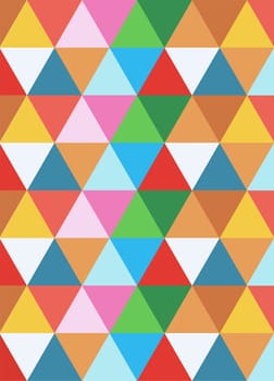 triangles colorful background. Vector available.