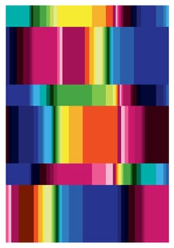 geometric stripe pattern multi colored