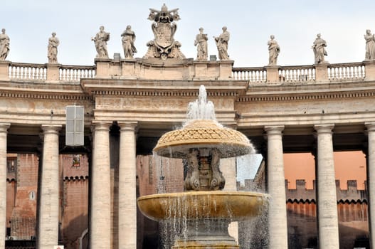 Basilica church of Saint Peter (San Pietro), Rome, Italy