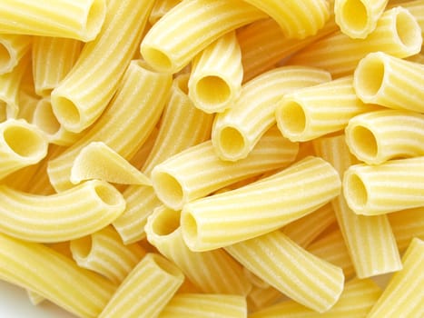 Detail of Macaroni pasta useful as a background
