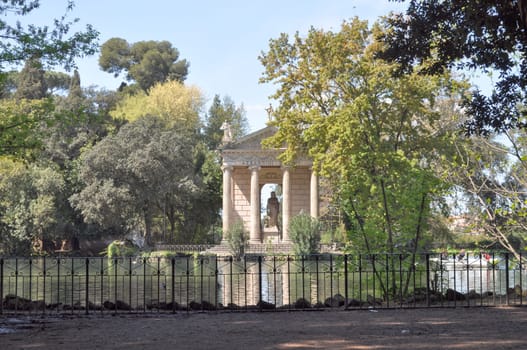 Villa Borghese Pinciana, Pincian Hill, Rome, Italy