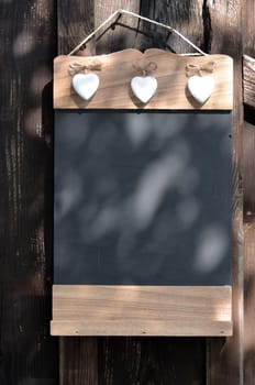 Blossoms Chalkboard Garden Copy Space Decoration Slate Board Board