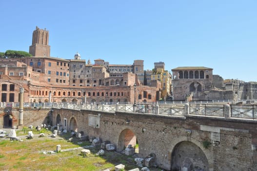 Trajan's Market (Mercati Traianei) in Rome, Italy