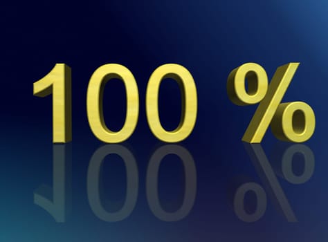100 percent