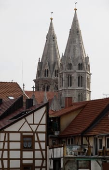 Divi Blasii Church in Mühlhausen (Thuringia)