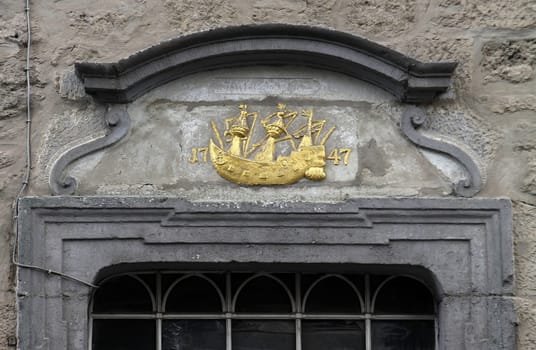 Detail of house in Mühlhausen (Thuringia)