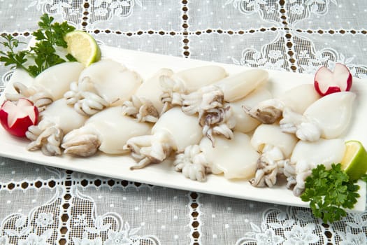 fresh cuttlefish