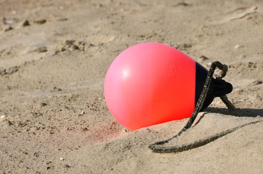 red buoy