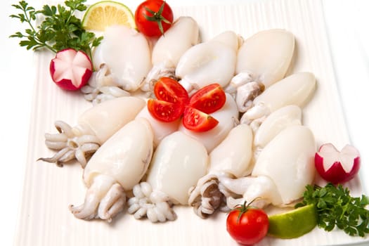 fresh cuttlefish